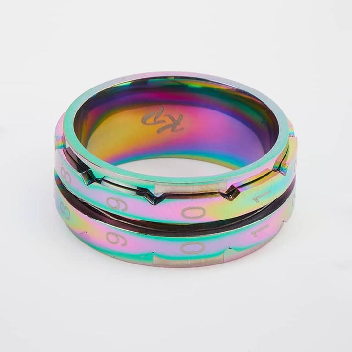 Actual product image Knitpro Reihenzähler Ringe Rainbow