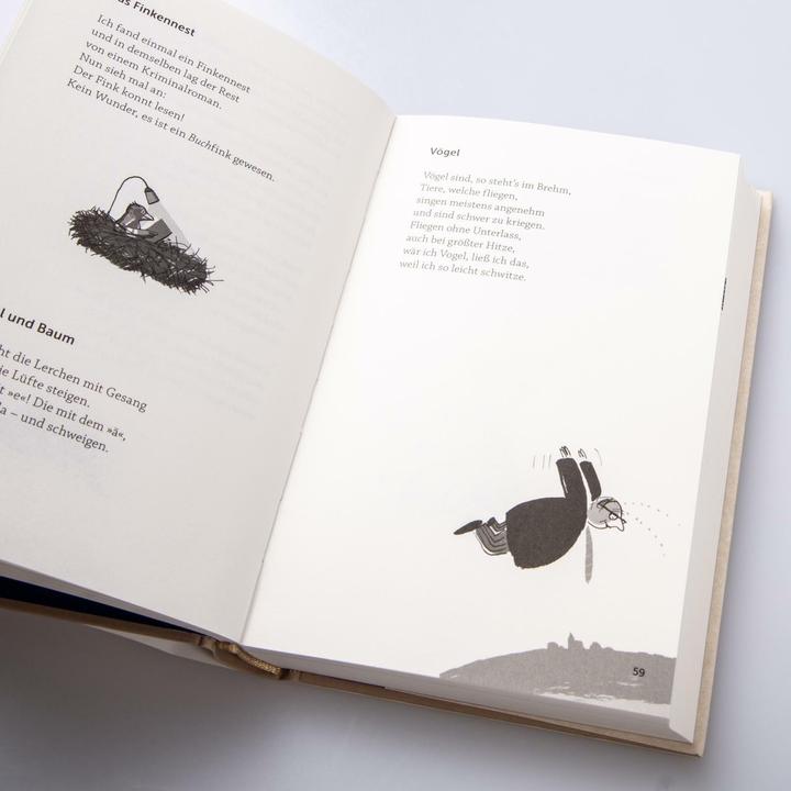 Actual product image Heinz Erhardt - Die Gedichte (German, Heinz Erhardt, Jutta Bauer, 2015)