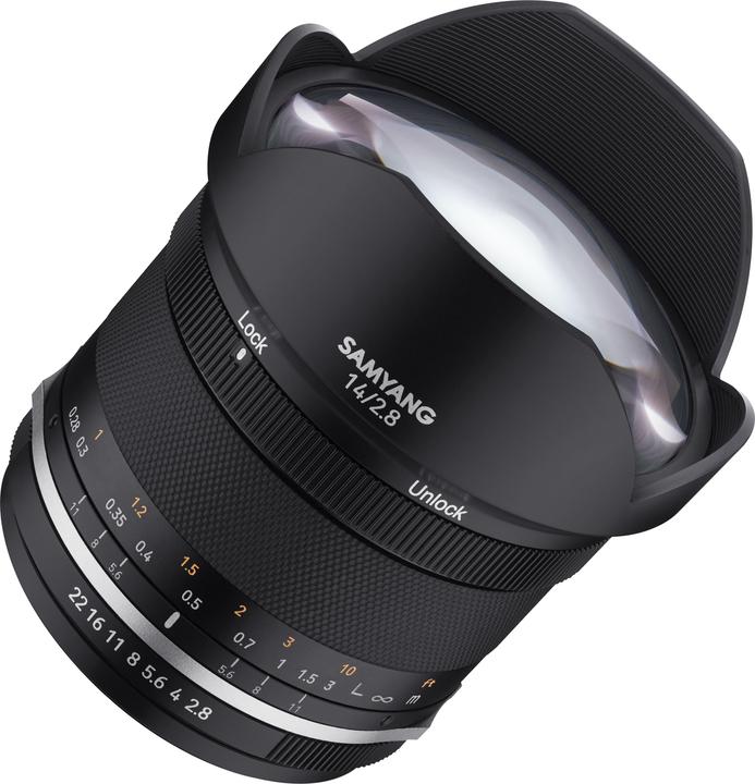 Produktbild Samyang 14mm f/2.8 MKII Canon EF (Canon EF, APS-C / DX)