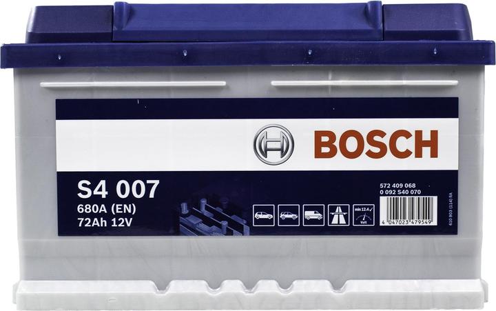 Actual product image Bosch Automotive S4 007 (12 V, 72 Ah, 680 A)