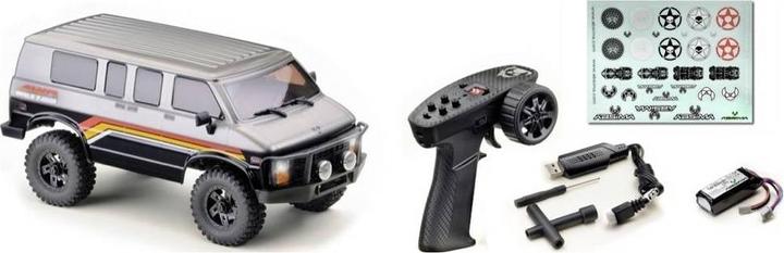 Produktbild Absima EVO Crawler "Rock Van V2" 1/18 gunmetal 2-Gear RTR (RTR Ready-to-Run)