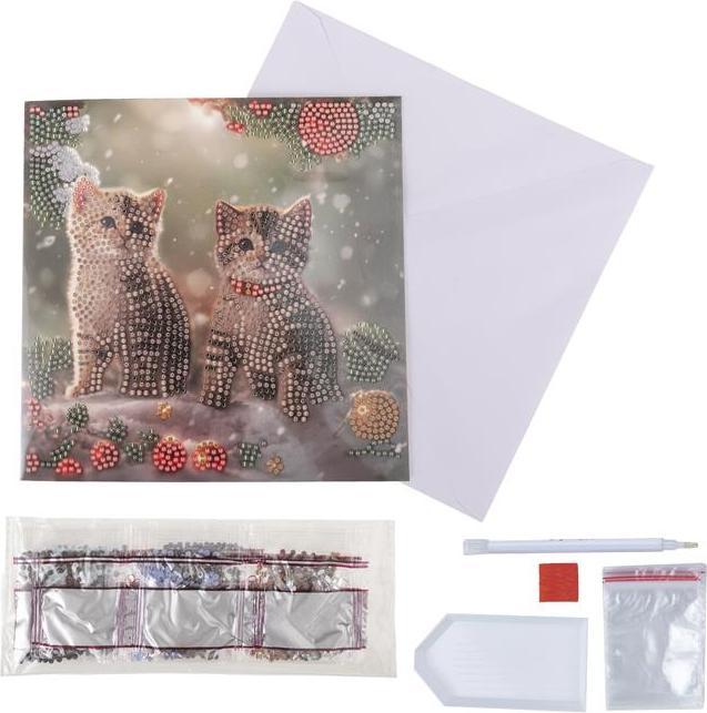 Immagine prodotto Craft Buddy Acquaforte, cartoncino 18x18cm Crystal Art