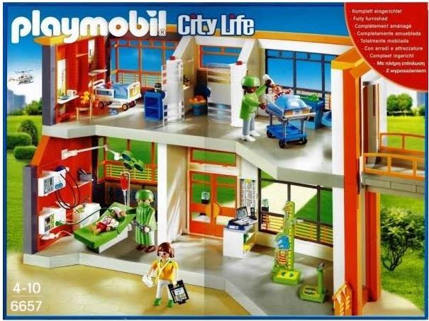 Actual product image Playmobil Paediatric clinic with facility (6657, Playmobil City Life)
