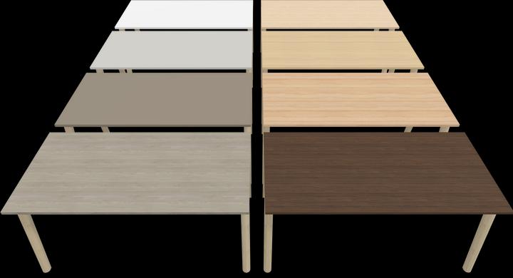 Actual product image Narbutas Nova Wood desk (1600 x 800 x 740 mm)