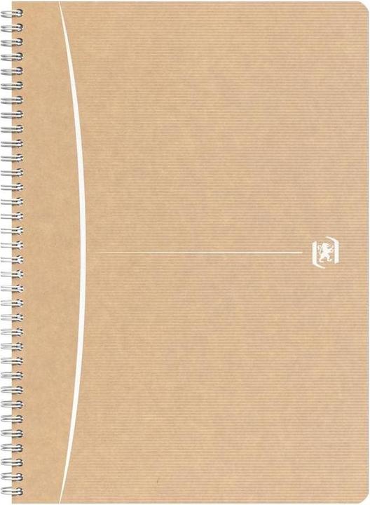 Actual product image Oxford Touareg A4 Card Twin-wire Notebook Ruled 180 Pages Assorted Colours SCRIBZEE Compatible Recycled (A4, Lined, Hardcover)