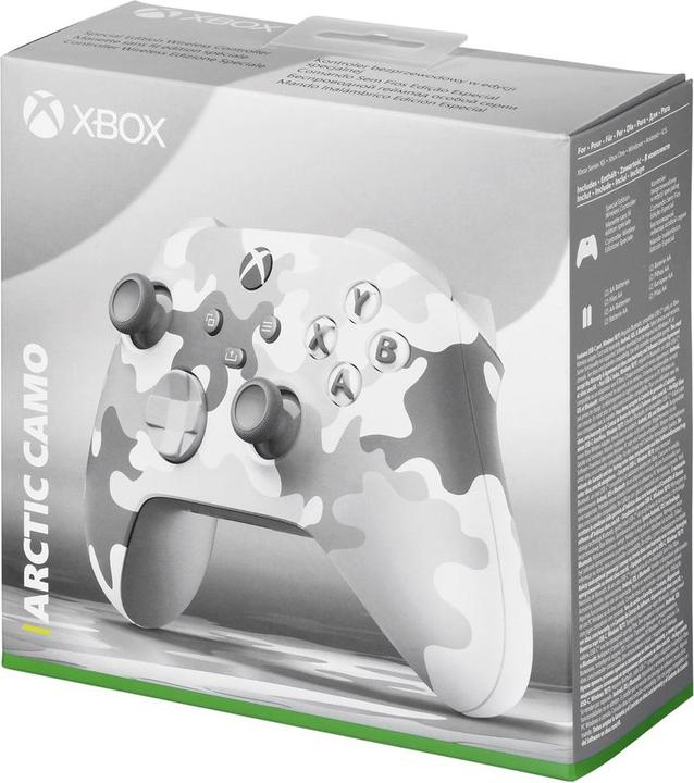 Productafbeelding Microsoft Xbox Wireless Controller - Arctic Camo (Special Edition) (PC, Xbox serie X, Xbox serie S, iOS, Android, Xbox One S)