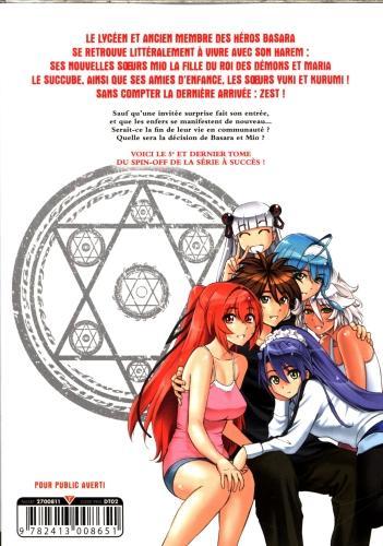 Produktbild The testament of Sister new devil : storm. Tome 5 (Französisch, Kiso Fumihiro, Okuma Nekosuke, Uesu Tetsuto, 2018)