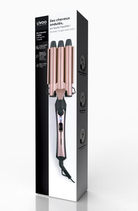 Produktbild Livoo Lockenstab 3 Köpfe (22 mm)