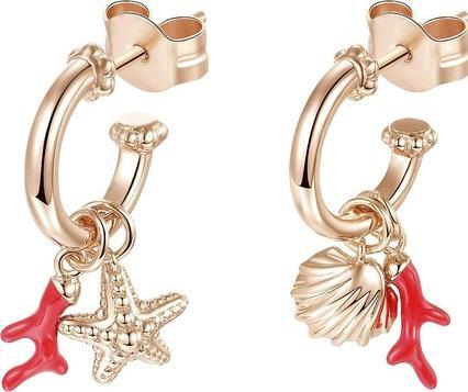 Rosato Bronze half circle earrings Storie RZO033
