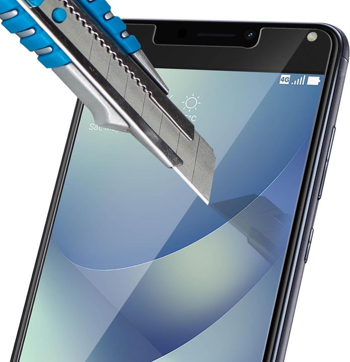 Actual product image Avizar Crystal clear film, glass screen protector (1 Piece, Asus Zenfone 4 Max)