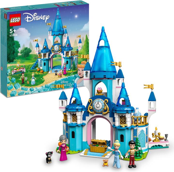 Actual product image LEGO Cinderella's castle (43206, LEGO Disney)