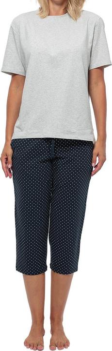 Gris, Bleu à pois