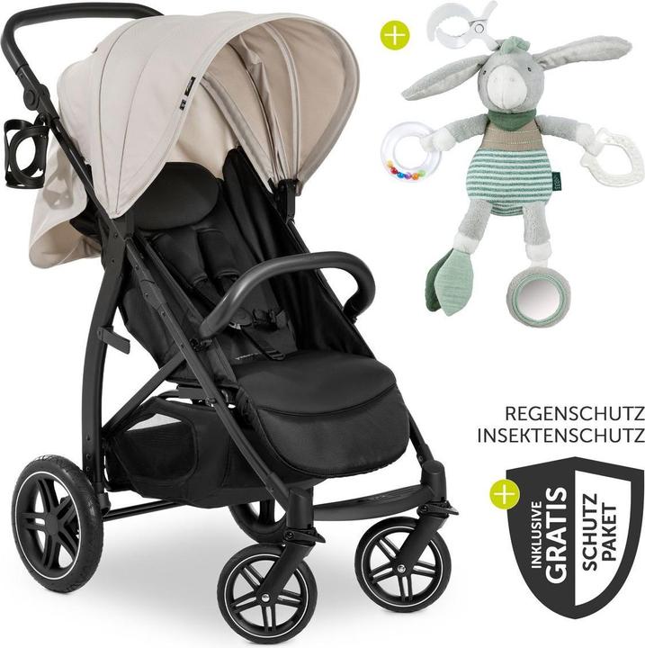 Hauck Buggys & Sportwagen Buggy Rapid 4D (bis 25 kg) - XL Verdeck &