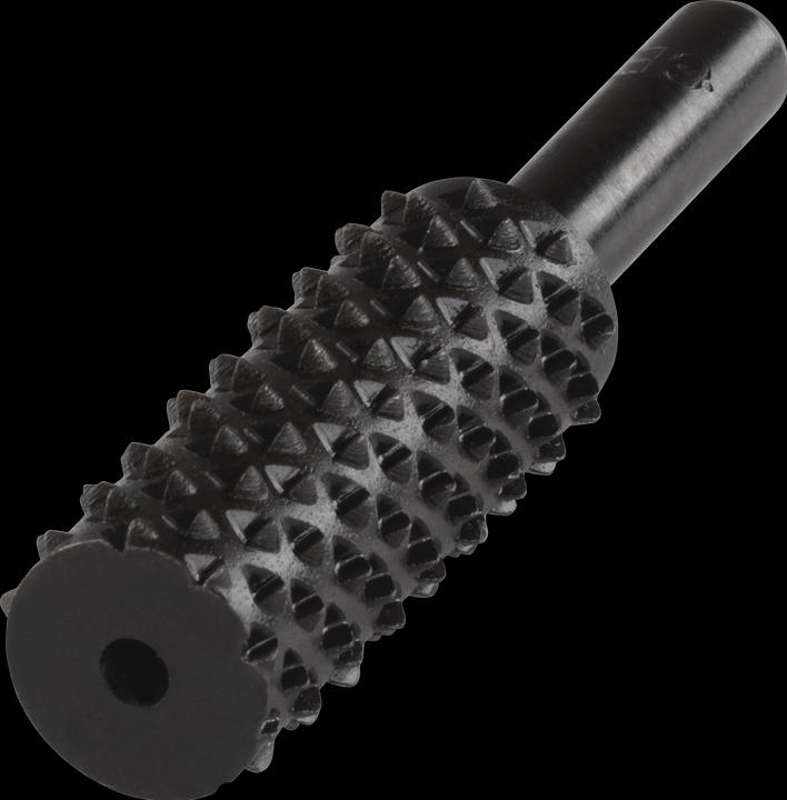 Produktbild wolfcraft Holzraspel für Bohrmaschinen, zylindrisch, Rundschaft, Ø 12 mm
