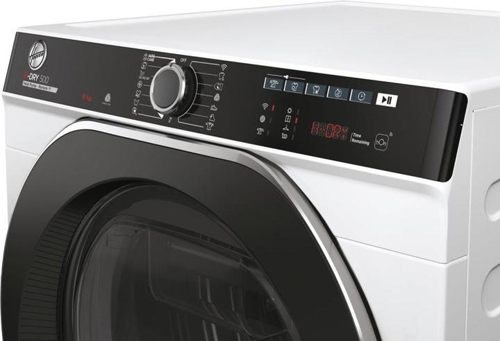 Image du produit Hoover Sèche-linge à pompe à chaleur Candy NDPEH8A2TCBEXS-S 8 kg Fonctionnement intelligent avec (8 kg, Gauche)
