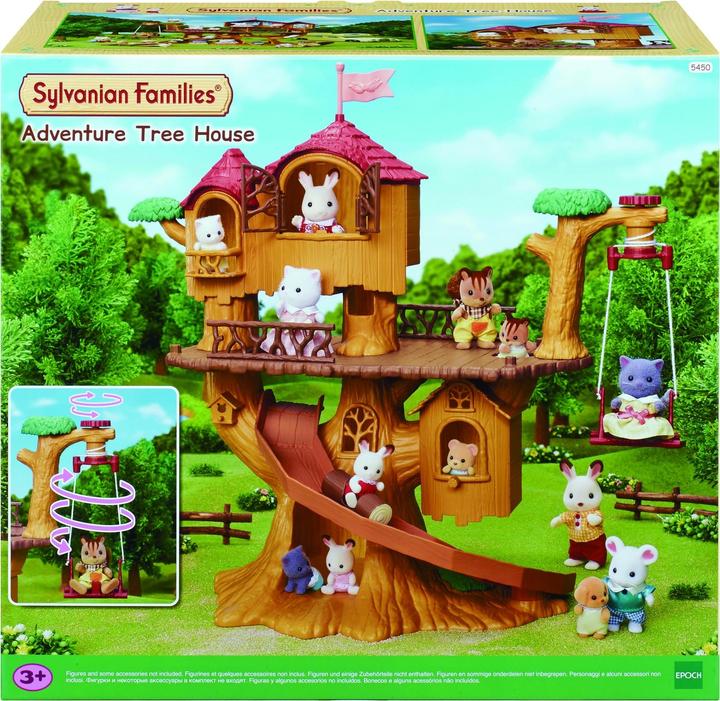 Actual product image Sylvanian Families Adventure tree house