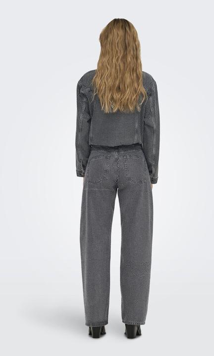 Actual product image Only ONLHUDSON Mittlere Taille Weiter Beinschnitt Jeans Jeans mit weitem Bein (25)