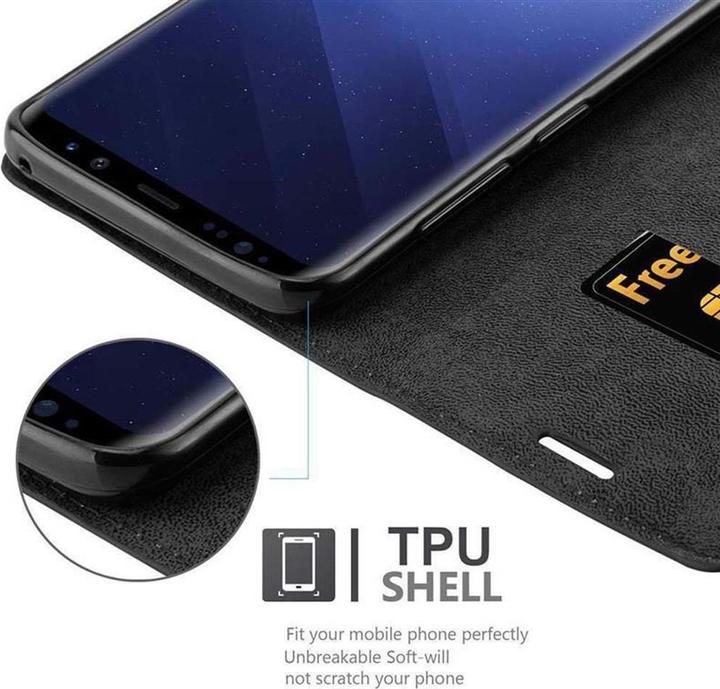 Actual product image Cadorabo Book Invisible Magnet Cover (Samsung Galaxy S9+)