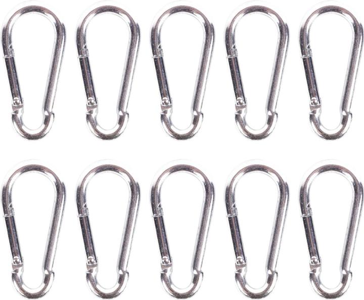 Actual product image Benson Mini-Karabiner-Set, 10-tlg., 8 x 80 mm