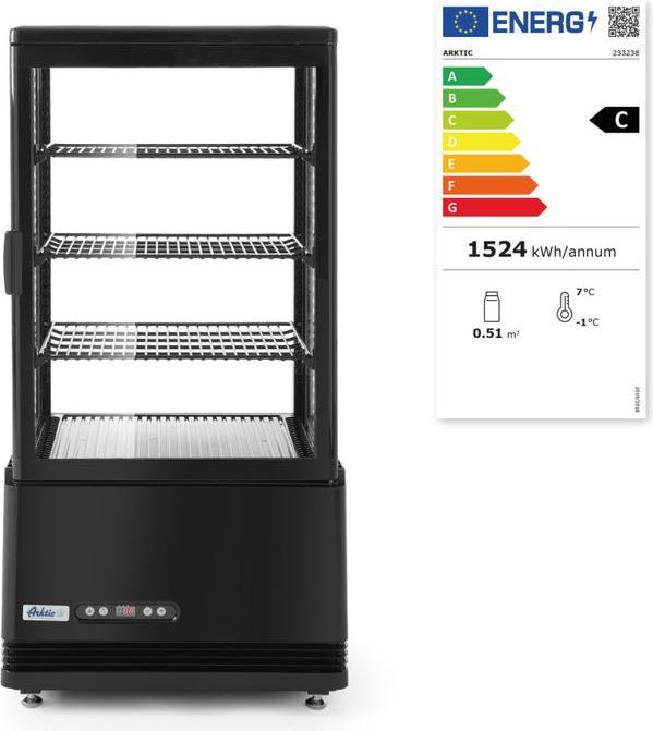 Image du produit Hendi Rehausse vitrine réfrigérée 68 litres 452x406x(H)891mm - sc (68 l)