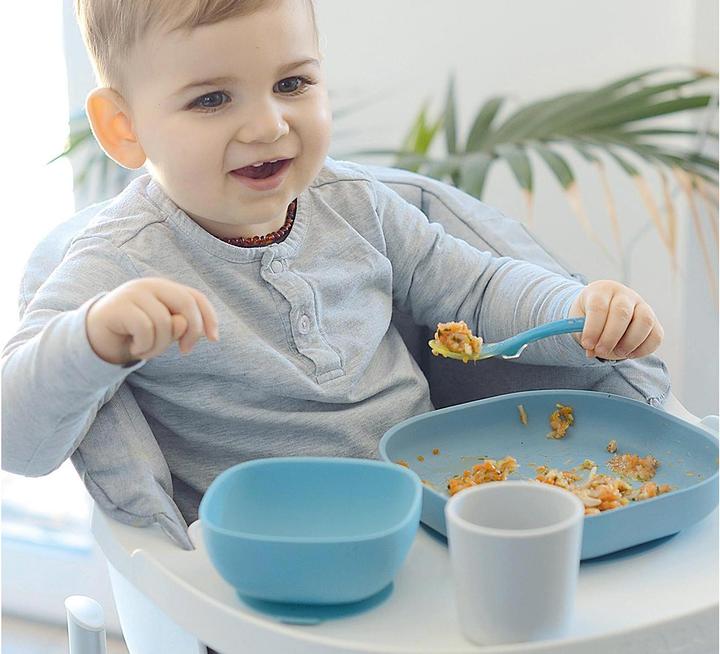Actual product image Beaba Silicone eating set