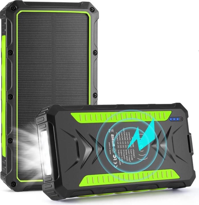 Actual product image Oimye Solar Powerbank (36000 mAh, 15 W, 1.50 Wh)