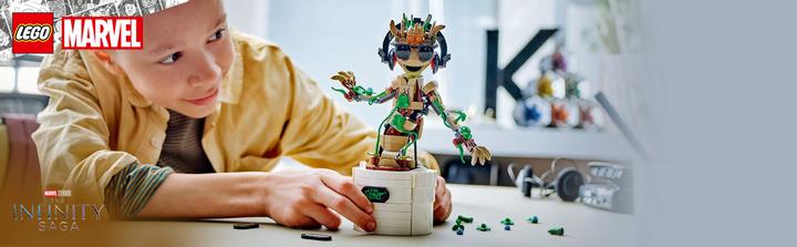 Actual product image LEGO Dancing Groot (76297, LEGO Marvel)