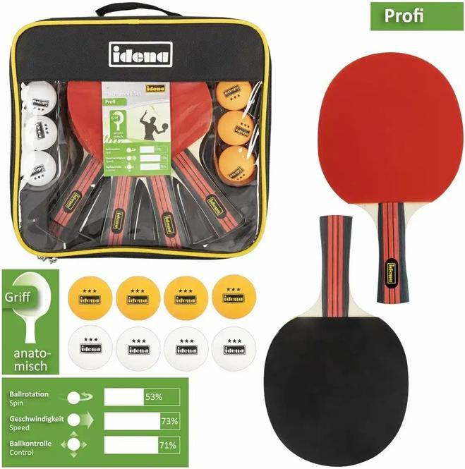 Actual product image Idena Table tennis set professional 13 pieces