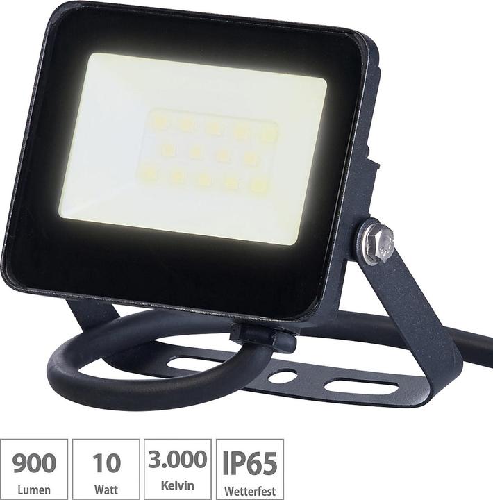 Produktbild Luminea Wetterfester Mini-LED-Fluter (800 lm)