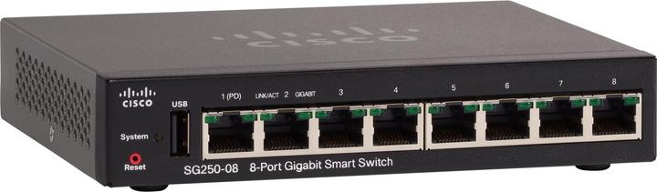 Produktbild Cisco SG250-08 8-PORT GIGABIT (8 Ports)