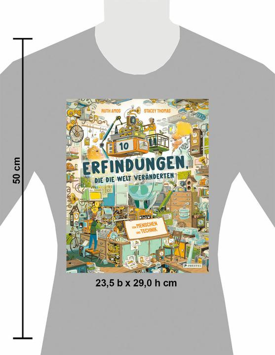 Image du produit Zehn Erfindungen, die die Welt veränderten (Allemand, Stacey Thomas, Ruth Amos, 2024)