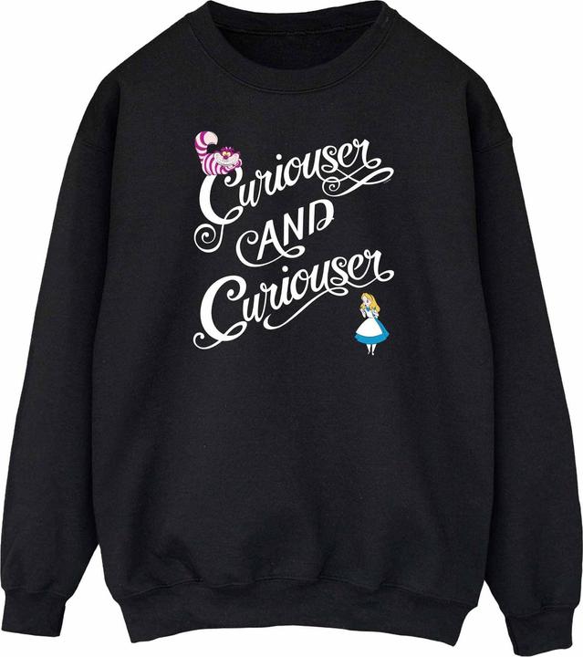 Alice In Wonderland Curiouser Sweatshirt aus Baumwolle