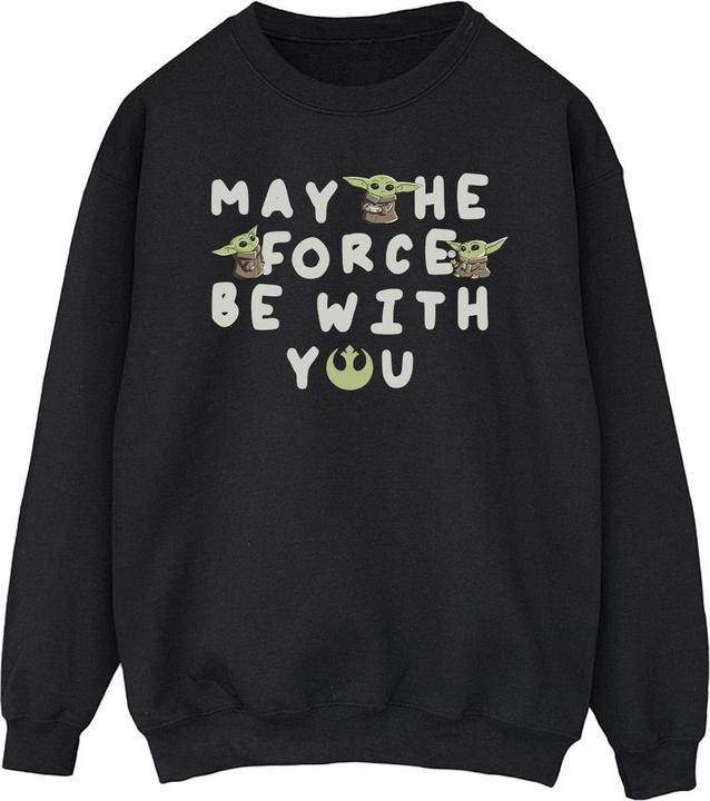 Star Wars The Mandalorian Grogu May The Force Be With You Sweatshirt (S)