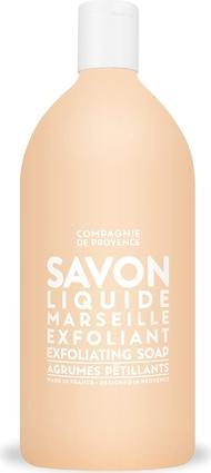 La Compagnie de Provence Sapone esfoliante da 1 litro Agrumi frizzanti (Sapone, 1000 ml)