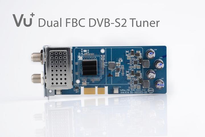 Produktbild Vu+ DVB-S2 /S2X FBC Twin Tuner Duo (8 GB, DVB-S2X, CI+-Schacht)