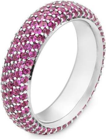 Immagine prodotto Breuning Anello - E. Safir Rosa Scuro (62, Oro 750/18 K)