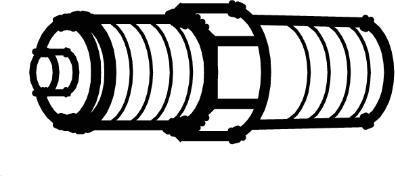 Actual product image Danfoss overgangsnippel til - RT-KPS Overgangsnippel til RT-KPS