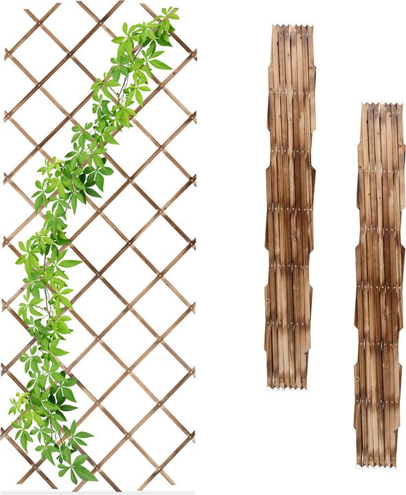 Produktbild Relaxdays 3x Rankgitter (1.50 cm, 230 cm)