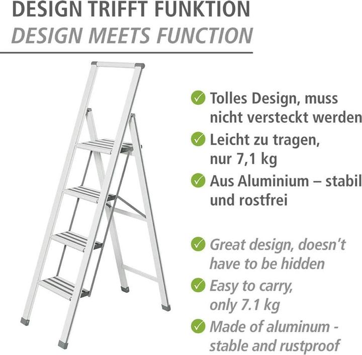 Actual product image Wenko Household ladder (Stile, 44 cm)