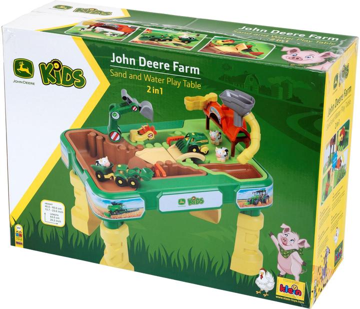 Immagine prodotto Theo Klein Tavolo da gioco con sabbia John Deere Farm