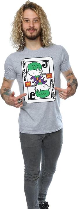 Image du produit - T-shirt CHIBI JOKER PLAYING CARD - Homme (M)