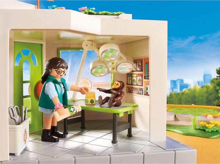 Image du produit Playmobil Cabinet vétérinaire au zoo (70900, Playmobil Family Fun)