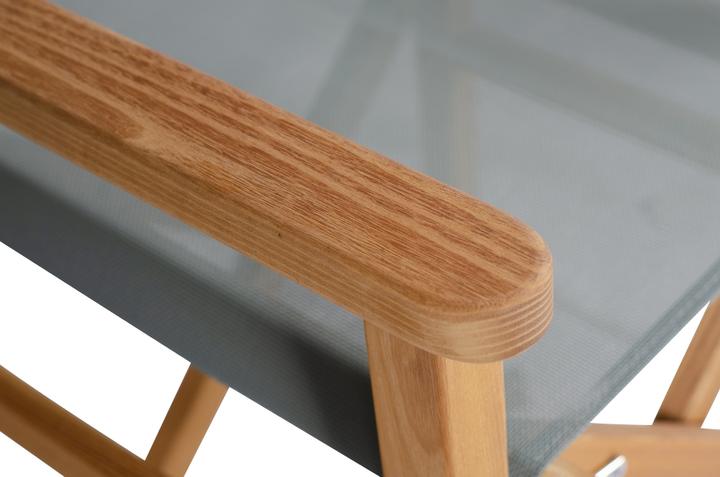 Produktbild Fiam REGISTA WOODEN FOLDABLE CHAIR Sage green - Wooden / Texfil
