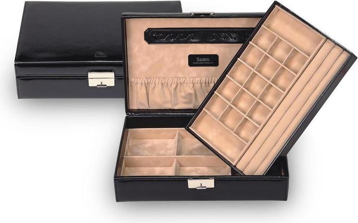Sacher 44.000.290443 - Schmuckkassette Isa new classic schwarz