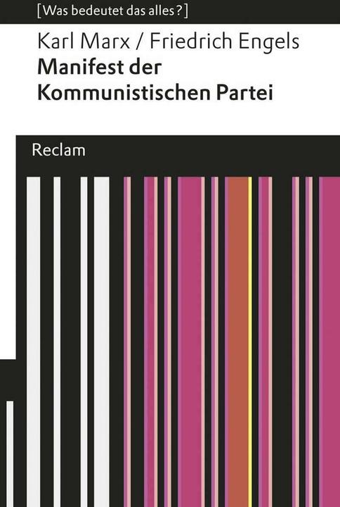 Actual product image Manifest der Kommunistischen Partei (German, Charles Marx, Frederick angels, 2014)