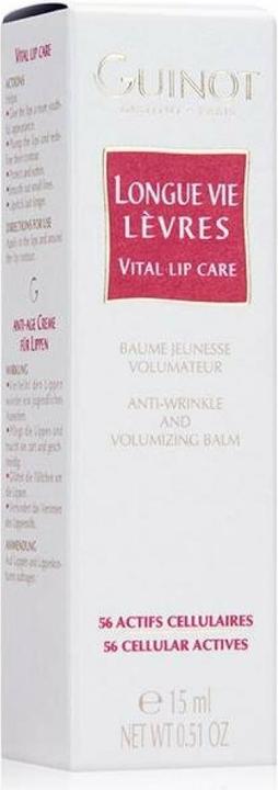 Image du produit Guinot Longue Vie Levres Vital Lip Care Lip Balm 15ml (15 ml)