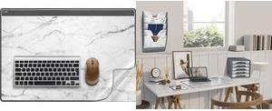 Actual product image Cep Writing pad mineral, 585 x 385 mm, grey marble made of phthalate-free PVC, thickness: 2 mm