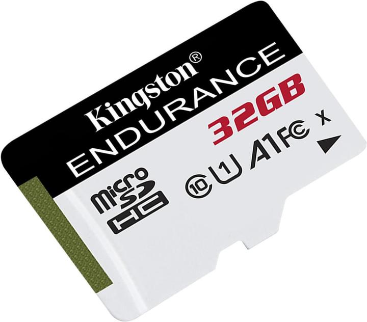 Actual product image Kingston high-endurance (32 GB, microSDHC, U1, UHS-I)