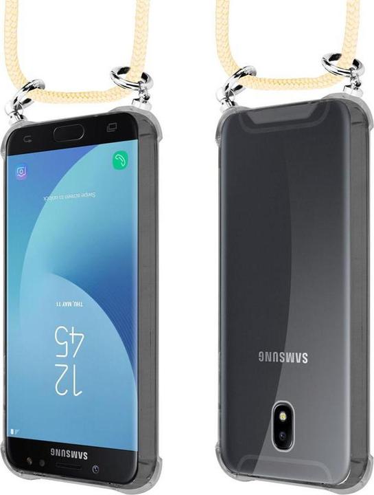 Produktbild Cadorabo TPU Handy Kette SILBER Cover