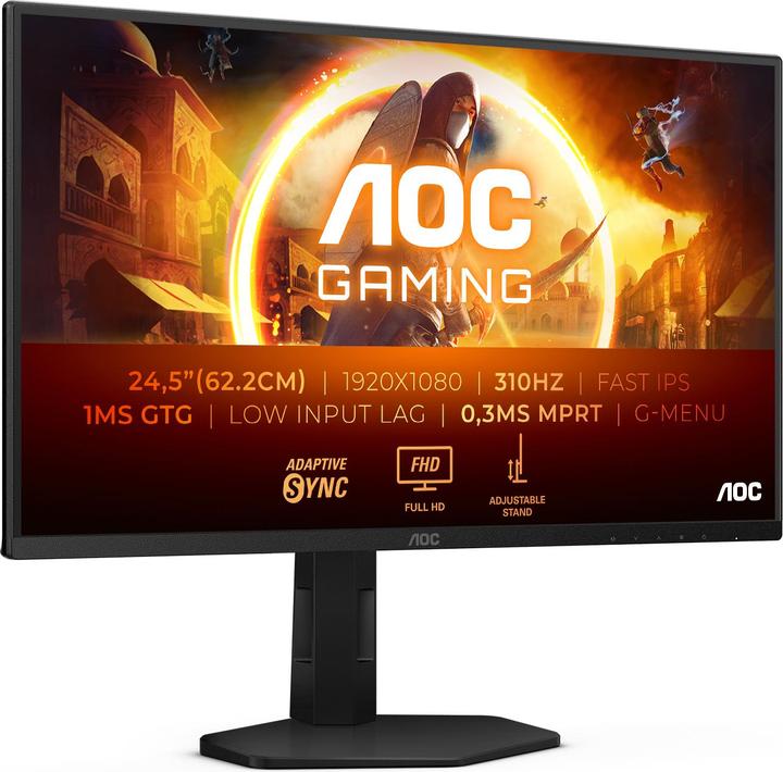 Image du produit AOC 25G4SXU (1920 x 1080 pixels, 24.50")